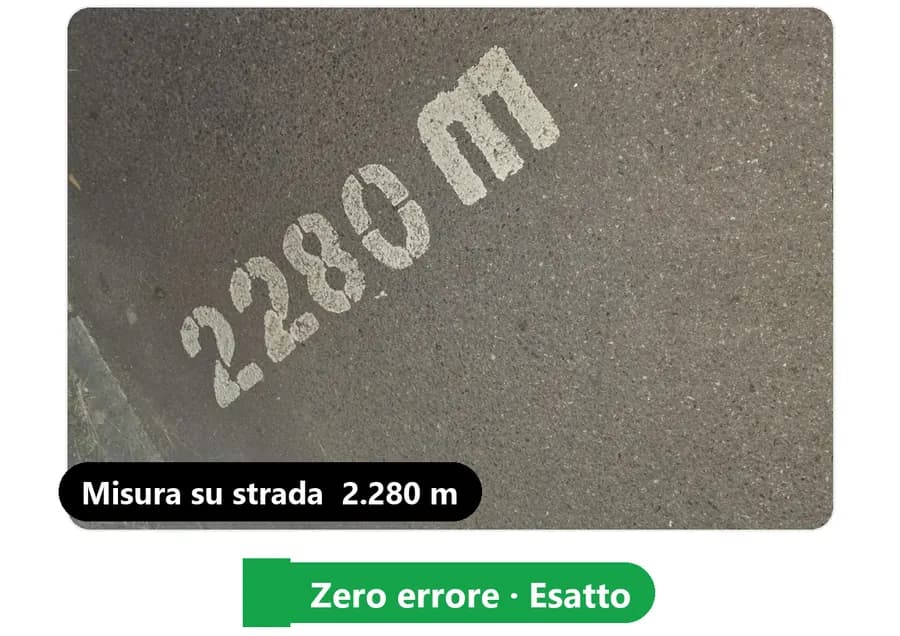 La distanza è giusta